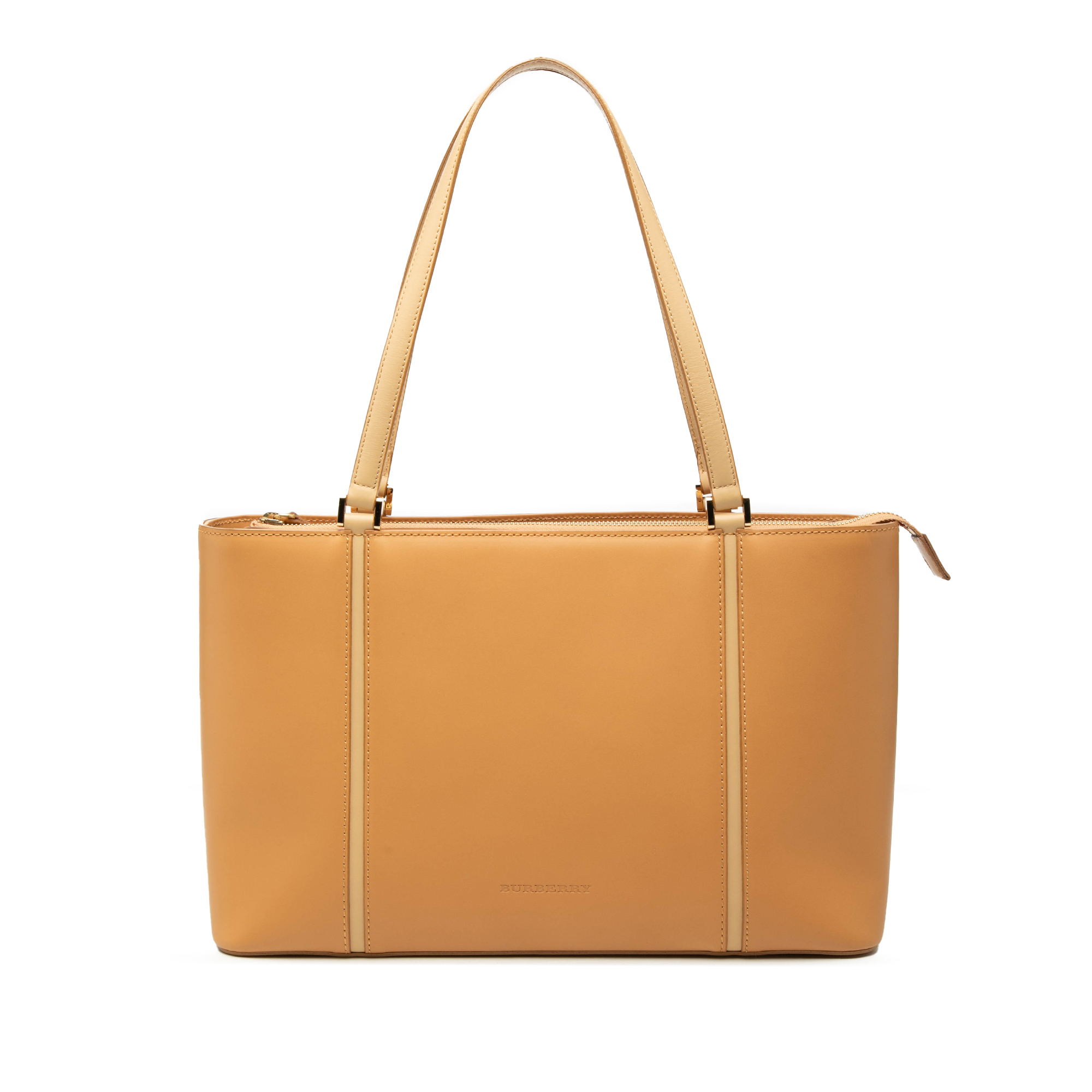 Pre-Loved Burberry Leather Tote